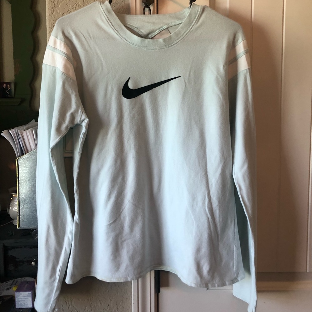 Light blue nike shirt